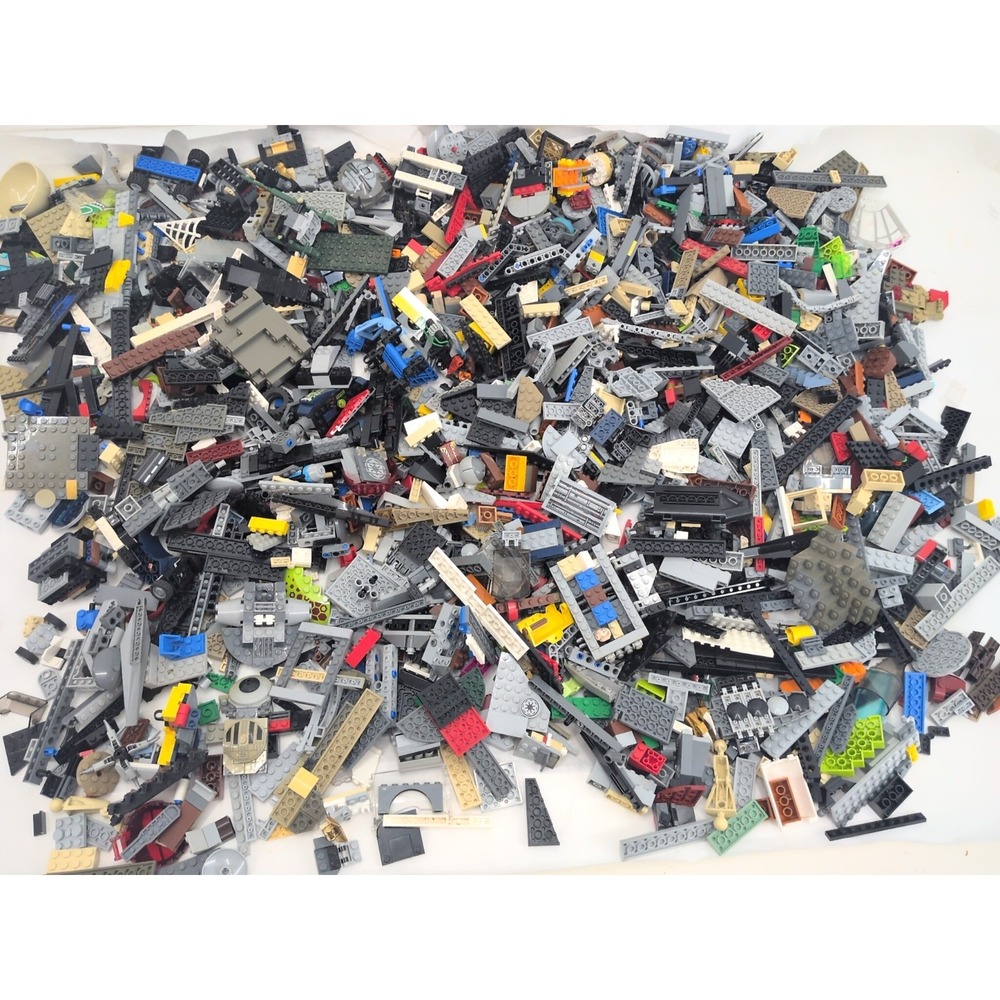 Lego Lot 10 Pounds lbs Random Mixed Pieces Bulk Star Wars B